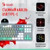 Клавиатура A4Tech Bloody S87 Energy механическая серый/зеленый USB for gamer LED (S87 USB ENERGY ASH) Клавиатура A4Tech Bloody S87 Energy механическая серый/зеленый USB for gamer LED (S87 USB ENERGY ASH)